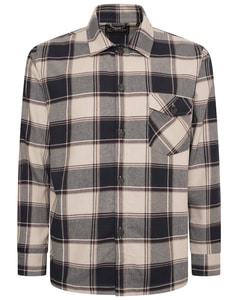 KAM Überhemd aus Baumwolltwill, Marineblau